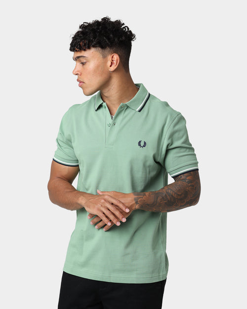 Fred Perry Twin Tipped Polo Shirt Pistachio
