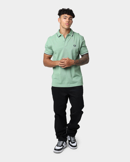 Fred Perry Twin Tipped Polo Shirt Pistachio