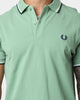 Fred Perry Twin Tipped Polo Shirt Pistachio