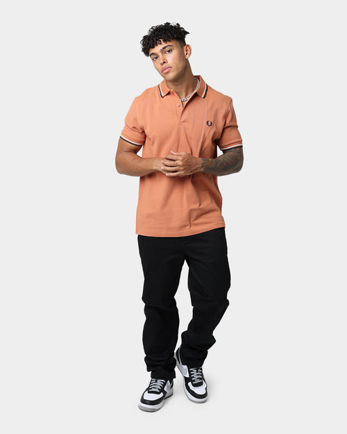 Fred Perry Twin Tipped Polo Shirt Court Clay
