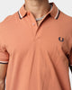 Fred Perry Twin Tipped Polo Shirt Court Clay