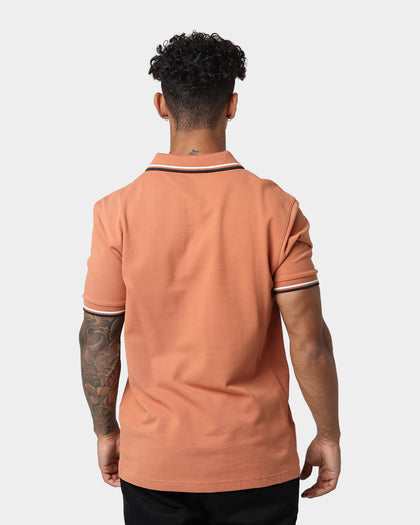 Fred Perry Twin Tipped Polo Shirt Court Clay