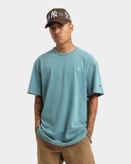 Champion Heritage Garment Dye T-Shirt Aqua Tonic