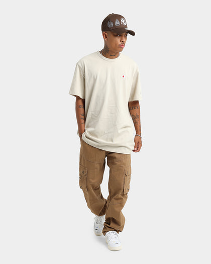 Champion Heritage Small C Logo T-Shirt Pebblestone