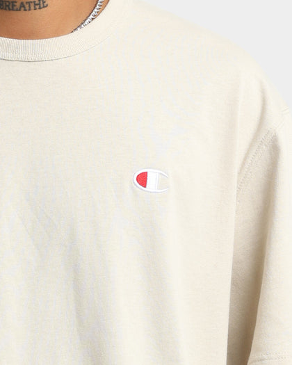 Champion Heritage Small C Logo T-Shirt Pebblestone