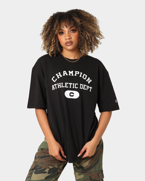 Champion Rebound Archive SS T-Shirt Black