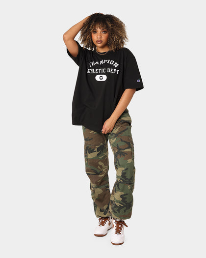 Champion Rebound Archive SS T-Shirt Black