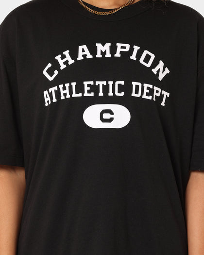 Champion Rebound Archive SS T-Shirt Black
