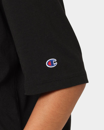 Champion Rebound Archive SS T-Shirt Black