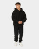 Champion Rib C Plush Hoodie Black