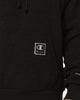 Champion Rib C Plush Hoodie Black