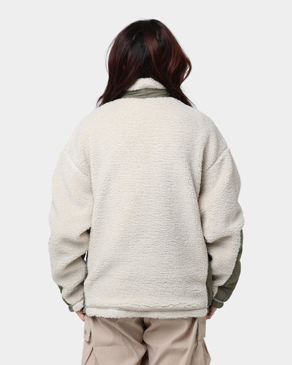 Champion RB Mix Media Jacket Cargo Olive