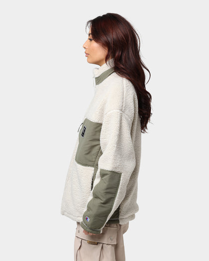 Champion RB Mix Media Jacket Cargo Olive