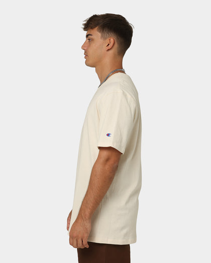 Champion Rib Raw T-Shirt Natural