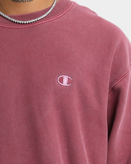 Champion Reverse Weave Garm Dye Crewneck Sepia Red