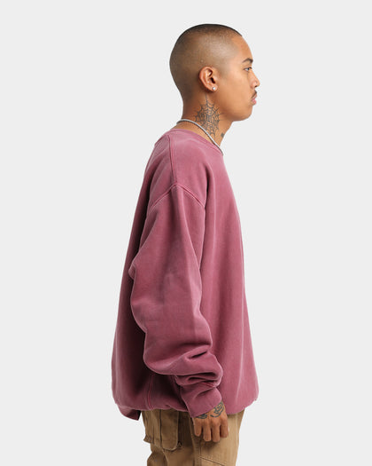 Champion Reverse Weave Garm Dye Crewneck Sepia Red