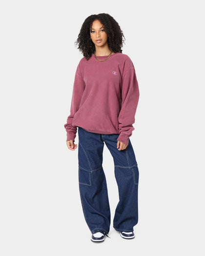 Champion Reverse Weave Garm Dye Crewneck Sepia Red