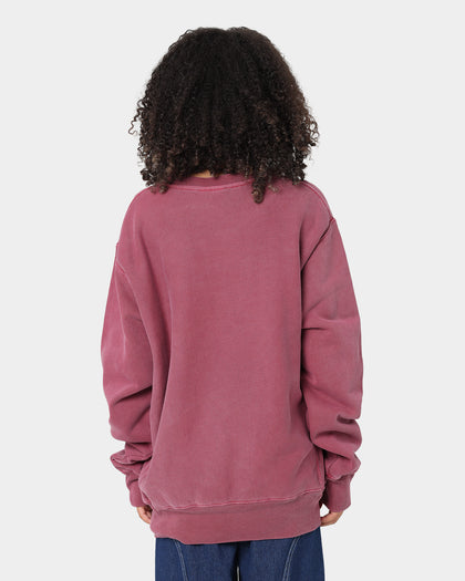 Champion Reverse Weave Garm Dye Crewneck Sepia Red