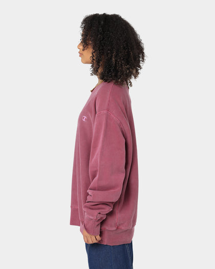 Champion Reverse Weave Garm Dye Crewneck Sepia Red