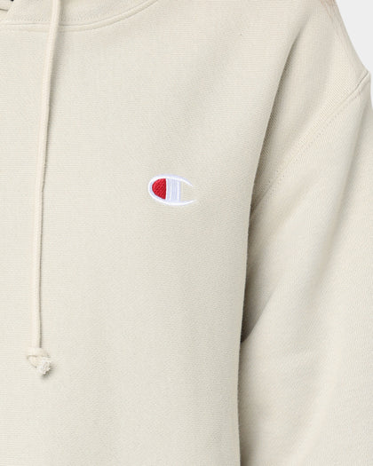 Champion Reverse Weave Small C Hoodie Pebblestone