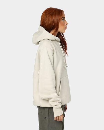 Champion Reverse Weave Small C Hoodie Pebblestone