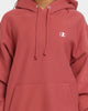 Champion Reverse Weave Small C Hoodie Sandalwood Red