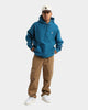 Champion Reverse Weave Small C Hoodie Fresh Teal