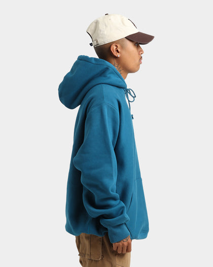 Champion Reverse Weave Small C Hoodie Fresh Teal