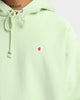Champion Reverse Weave Small C Hoodie Mint To Green