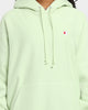 Champion Reverse Weave Small C Hoodie Mint To Green