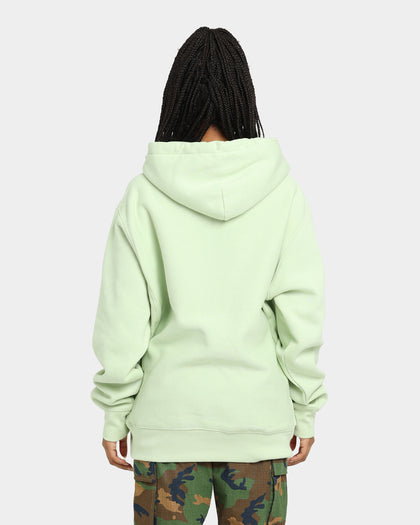 Champion Reverse Weave Small C Hoodie Mint To Green