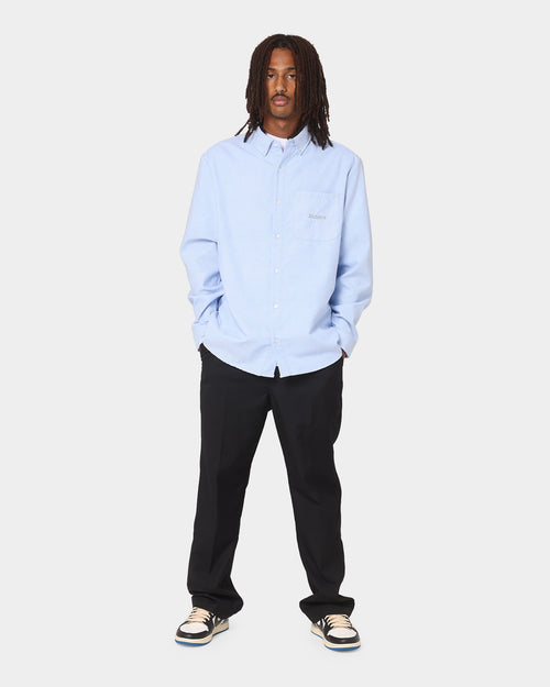 XLARGE 91 Oxford Long Sleeve Shirt Blue