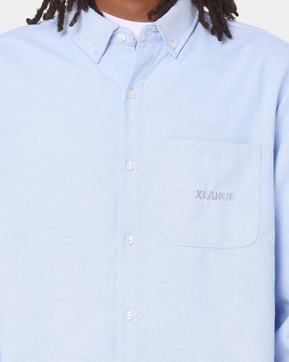 XLARGE 91 Oxford Long Sleeve Shirt Blue