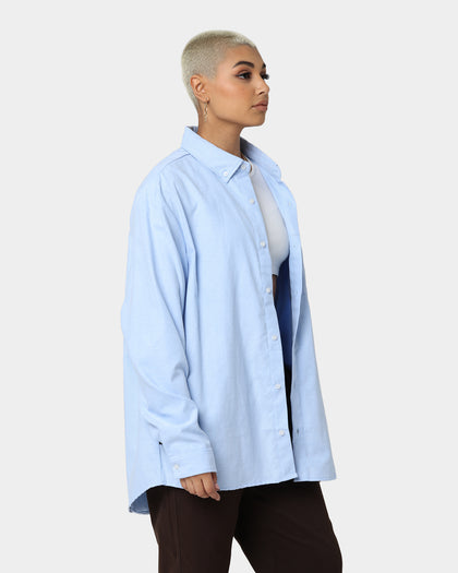 XLARGE 91 Oxford Long Sleeve Shirt Blue