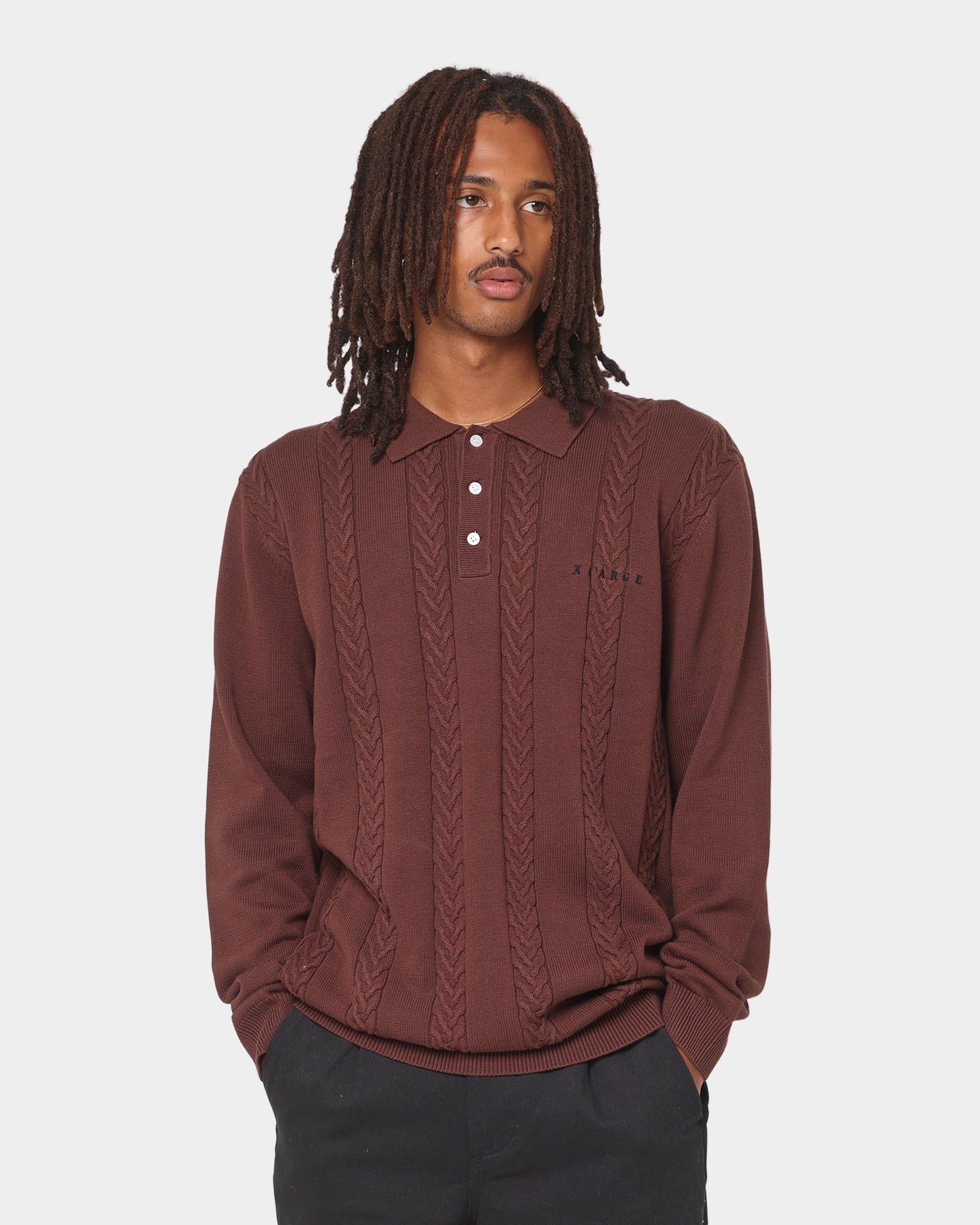 【特価】High Gauge Knit Oversized L/S Polo High Gauge Knit Oversized L/S Polo – Graphpaper