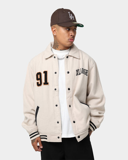 XLARGE Varsity Club Jacket Grey