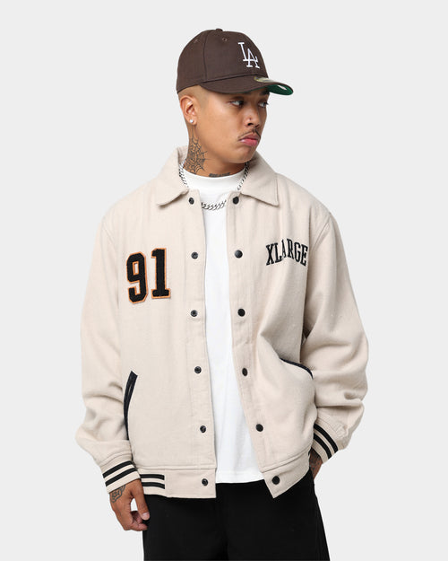 XLARGE Varsity Club Jacket Grey