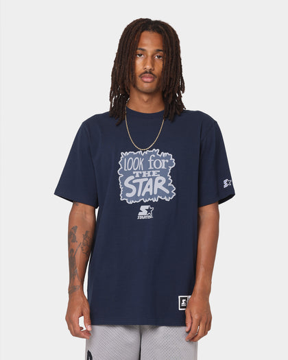 Starter The Star Short Sleeve T-Shirt Navy