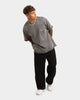 Loiter Utopia Raw T-Shirt Charcoal