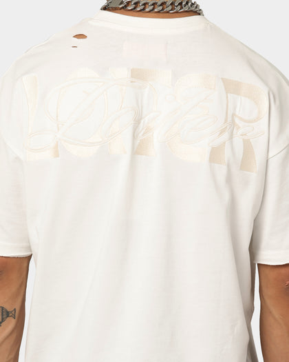 Loiter Utopia Raw T-Shirt Off White