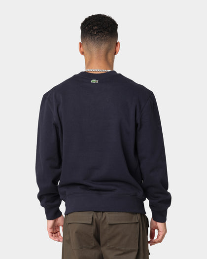 Lacoste Classic Flocked Logo Sweatshirt Abysm