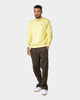Lacoste L!VE Twist Essential Crew Sweater Yellow