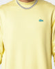 Lacoste L!VE Twist Essential Crew Sweater Yellow