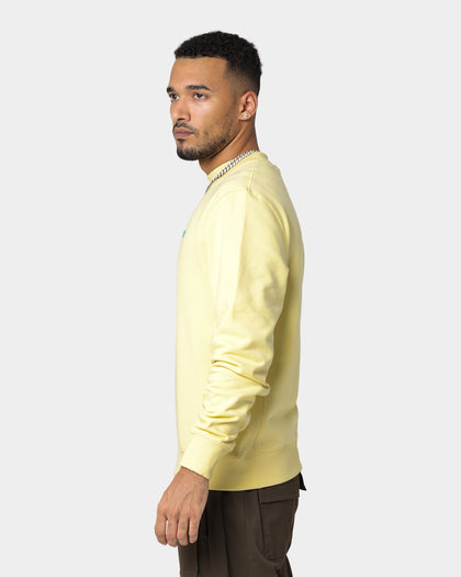 Lacoste L!VE Twist Essential Crew Sweater Yellow