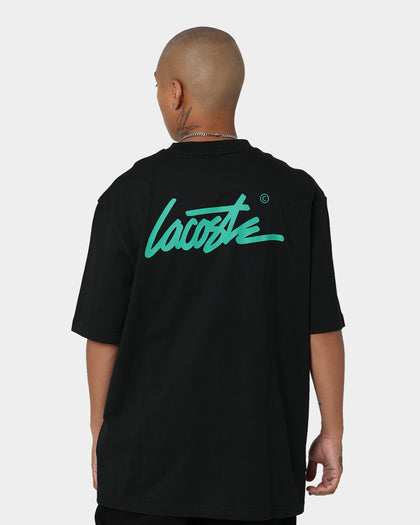 Lacoste L!ve Twist Essential Pocket T-Shirt Black