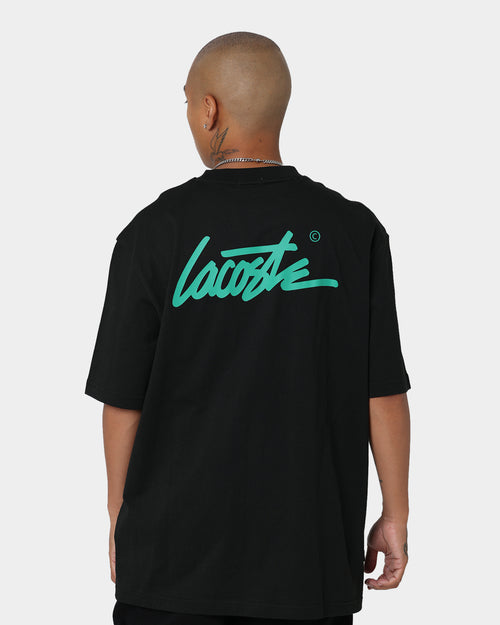 Lacoste L!ve Twist Essential Pocket T-Shirt Black