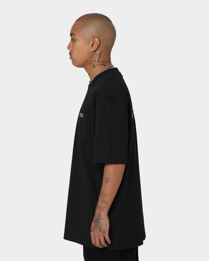 Lacoste L!ve Twist Essential Pocket T-Shirt Black