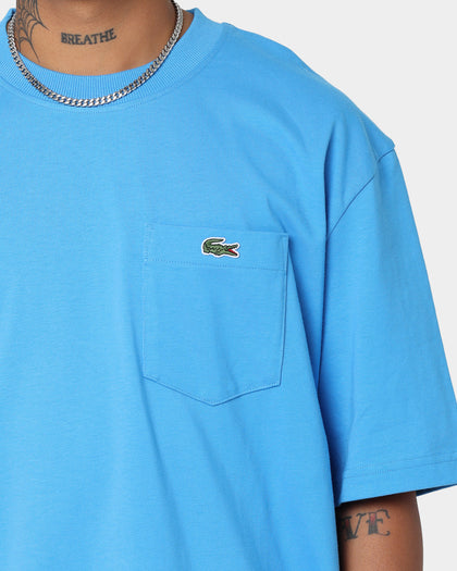 Lacoste L!ve Twist Essential Pocket T-Shirt Ibiza Blue