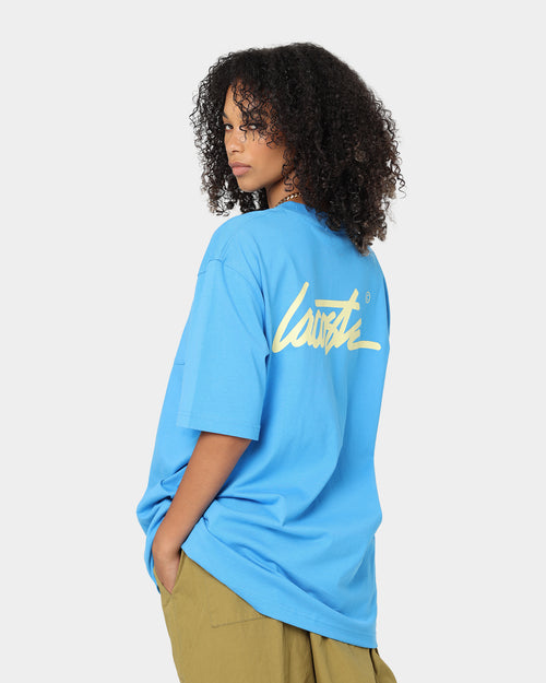 Lacoste L!ve Twist Essential Pocket T-Shirt Ibiza Blue