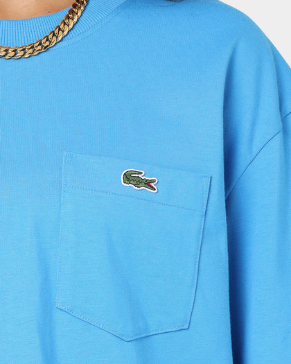 Lacoste L!ve Twist Essential Pocket T-Shirt Ibiza Blue